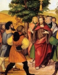 Jésus guérit un muet Polyptique Montbéliard 16è.jpg