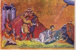 Lapidation d'Etienne, miniature byzantine 11è s.jpg