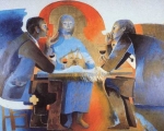disciples emmaus Arcabas 20ès.jpg