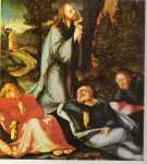 Jésus à Getsémané, Hans Schäufelein 16è s.jpg